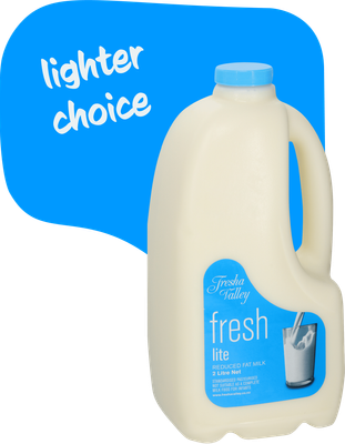 fresh lite milk - 2L