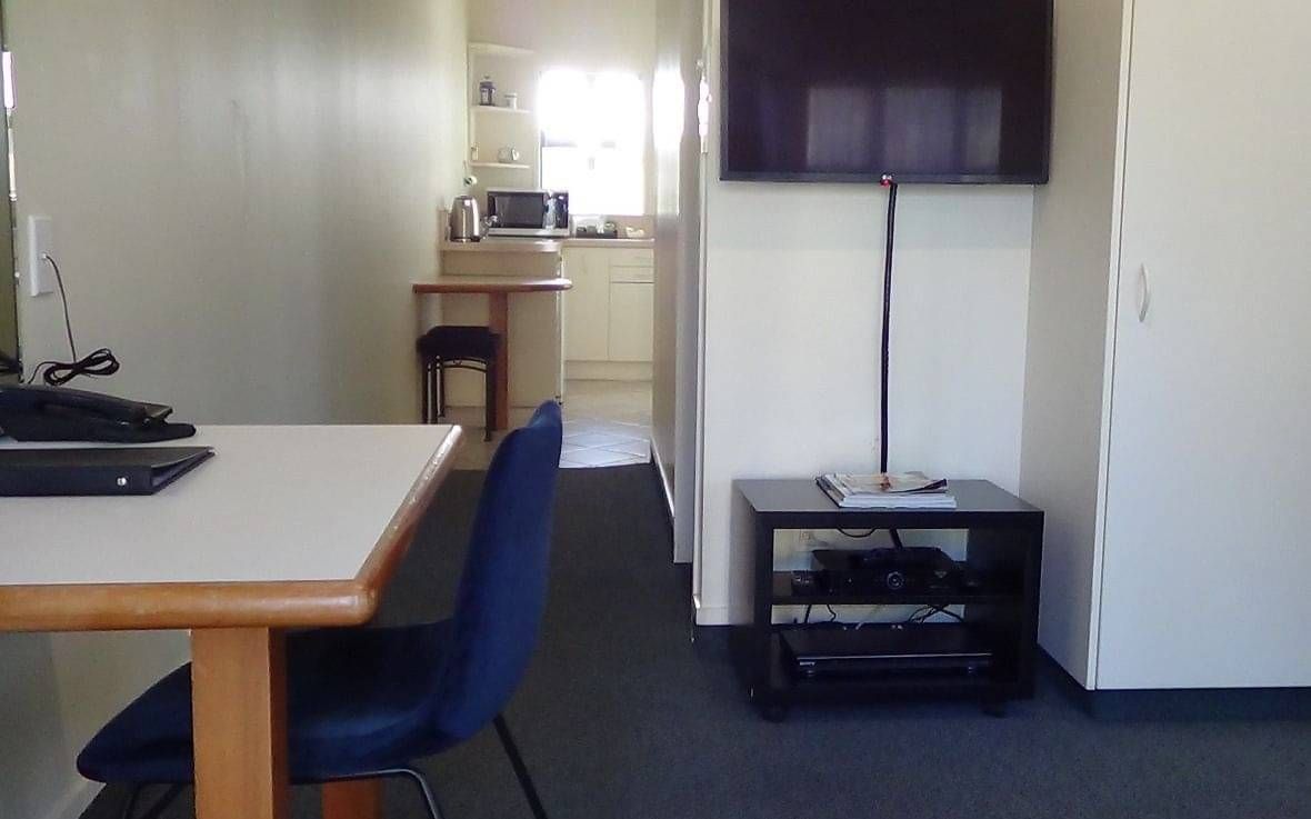 Kitchen in the one bedroom unit at Cambridge Mews
