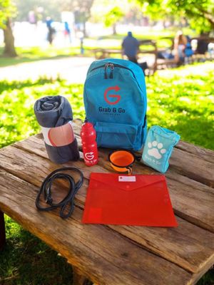 Grab and Go Guardians 7pc Pet Bag