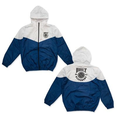 Built Different Windbreakers - White &amp; Blue