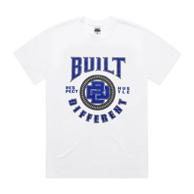 Built Different Blue &amp; White