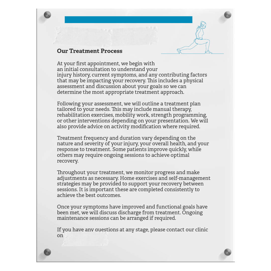 Before and after of treatment process.