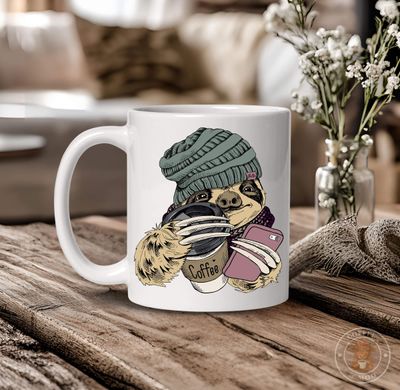 Coffee Sloth Mug