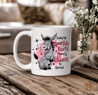 Giddy Up Sparkle Farts Mug