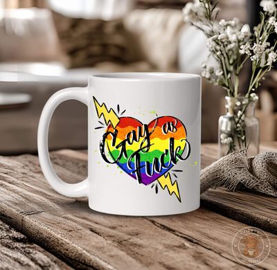 Gay As Fuck Mug