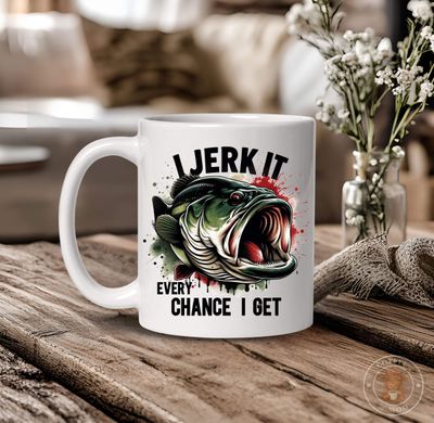 I Jerk It Every Chance I Get Mug