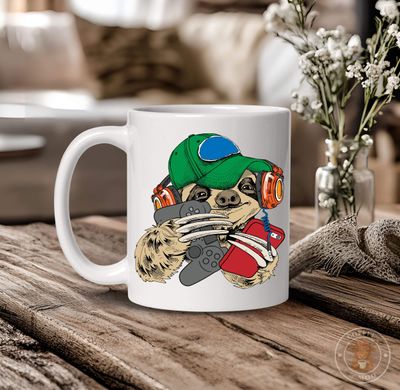 Gamer Sloth Mug
