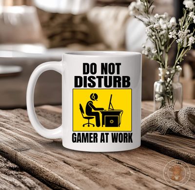 Do Not Disturb Gamer Mug