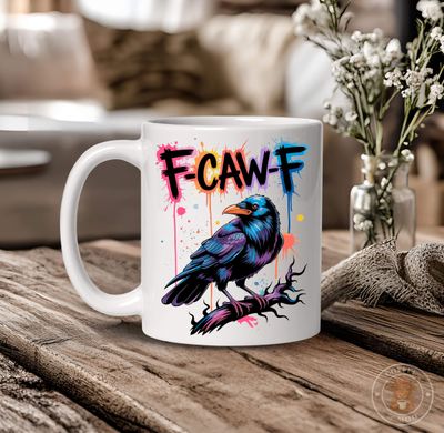F-CAW-F Crow Mug