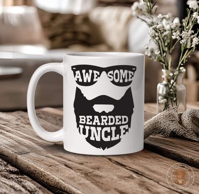 &ldquo;Awesome Bearded Uncle&rdquo; Mug