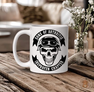 Sons of Arthritis &ndash; Ibuprofen Chapter Mug