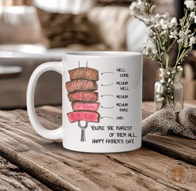 Rarest Dad Steak Mug
