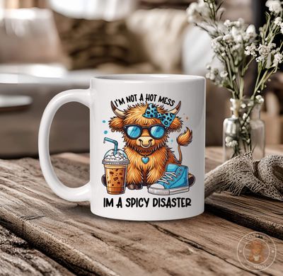 Not a Hot Mess, I'm a Spicy Disaster Mug