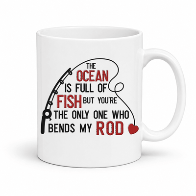 The Ocean Is Full of Fish Mug