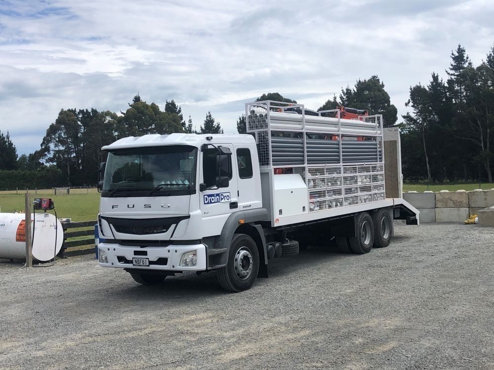 Drainpro drainage specialist truck with equipment
