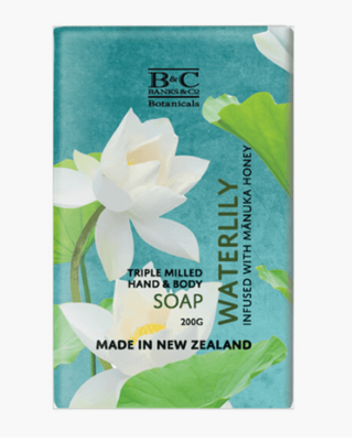Banks &amp; Co Waterlily Luxury Soap Bar 200gr