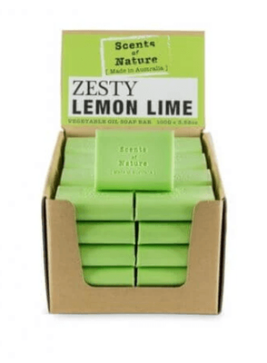 Tilley Scents of Nature Lemon &amp; Lime Natural Soap 100gms