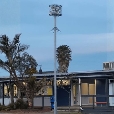 Outdoor Security Speaker Pole