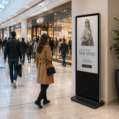 Free Standing LCD Digital Advertising Kiosk