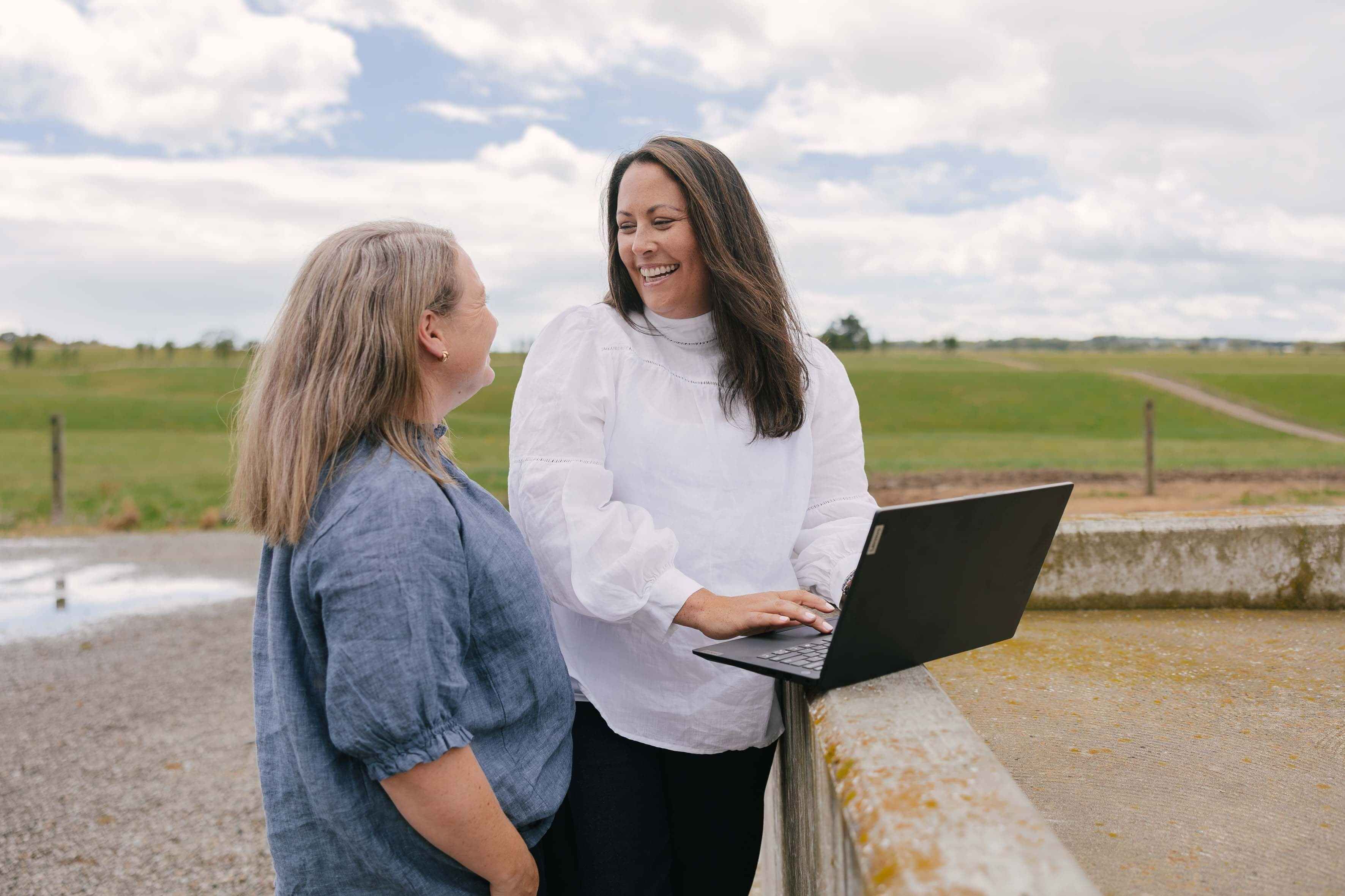 Amber Carpenter with Anna Bailey