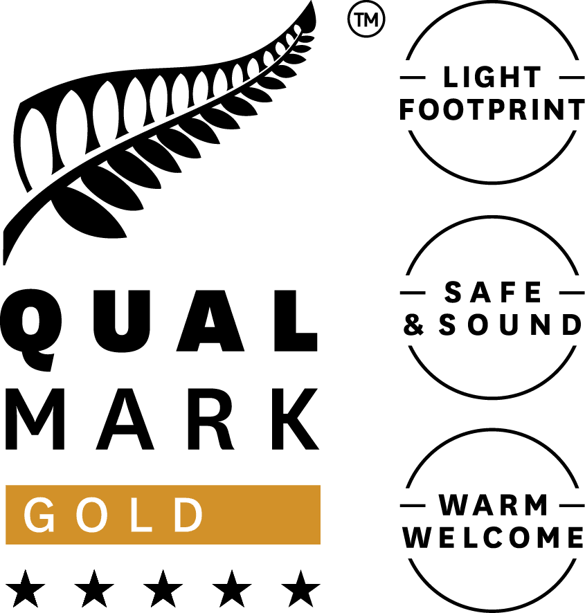 Qualmark Gold certified tourism accommodation