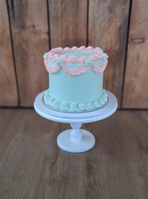 Ruffles cake