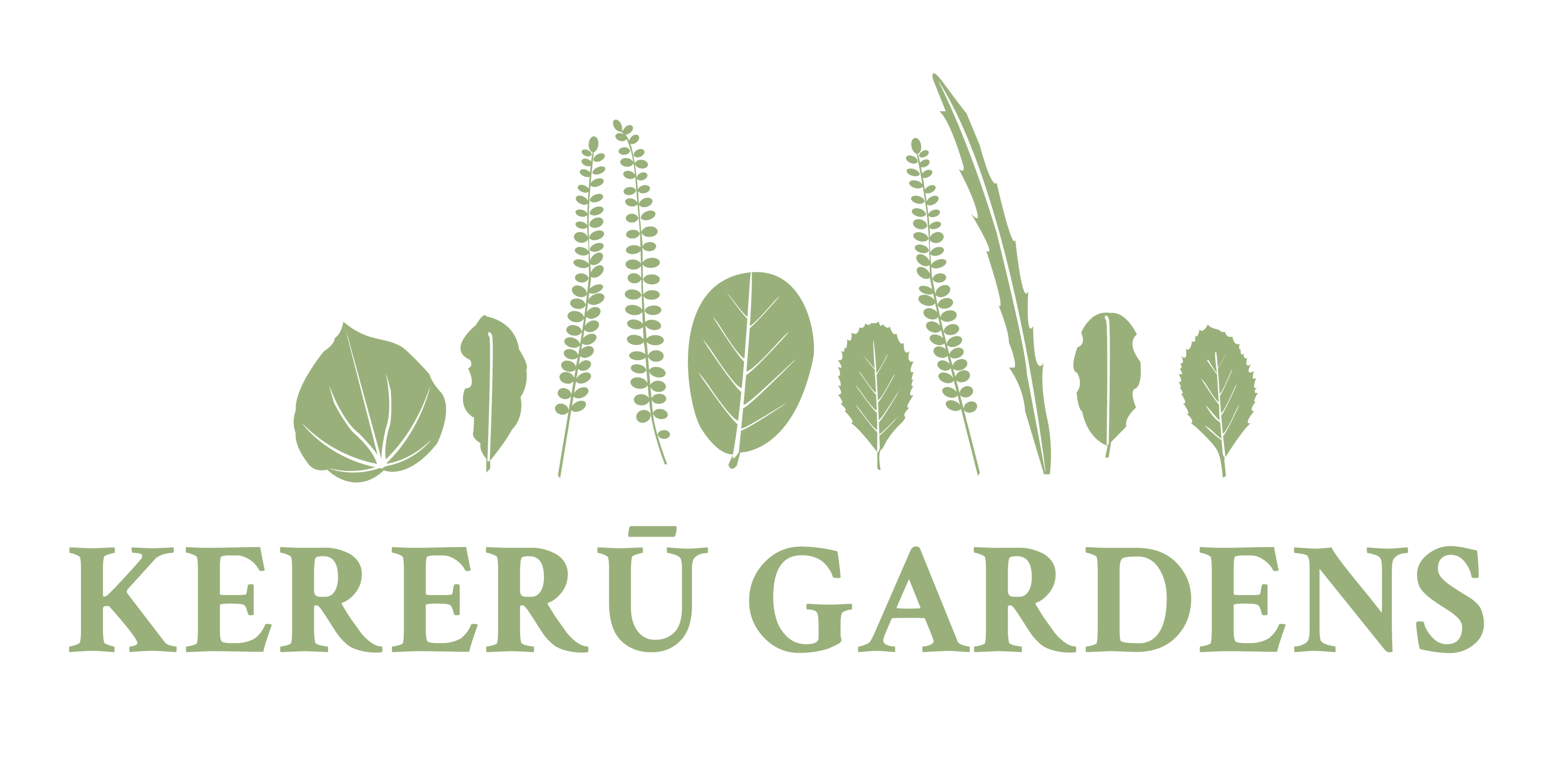 Kererū Gardsens logo
