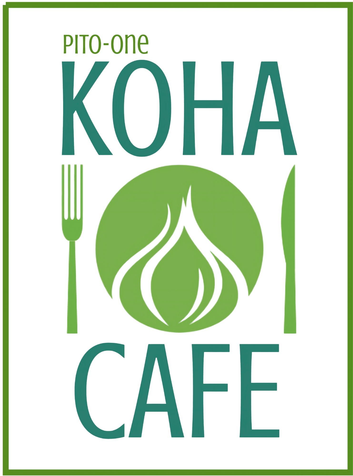Pito One Koha Cafe logo