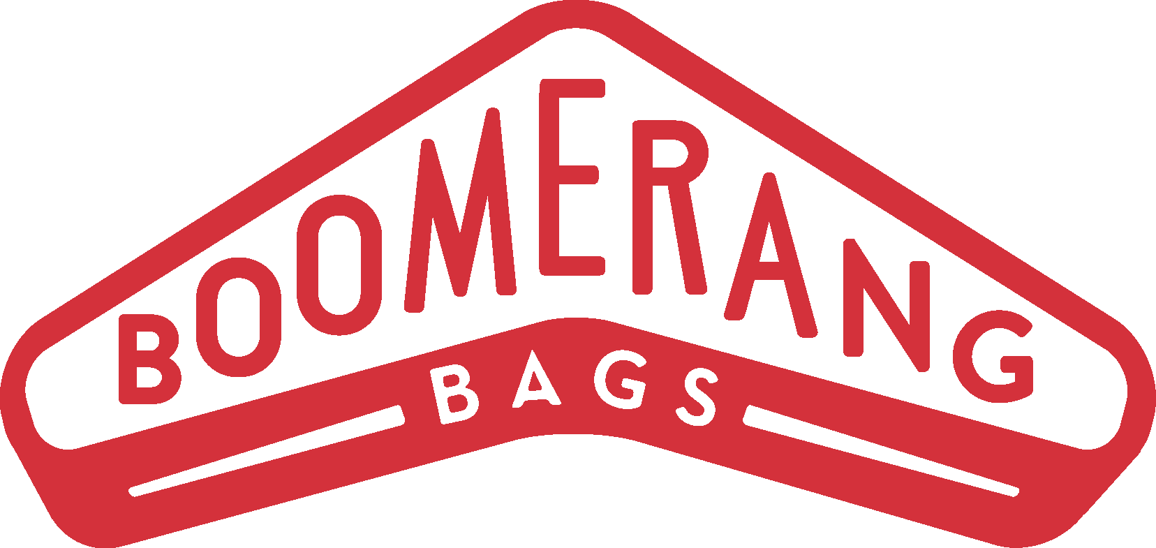 Boomerang design printed on all Boomerang Bags