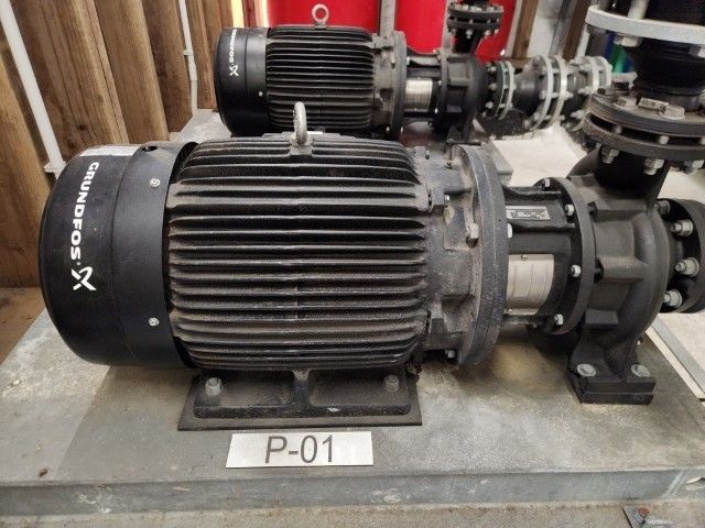 Motors in a mechanical plant room in Auckland