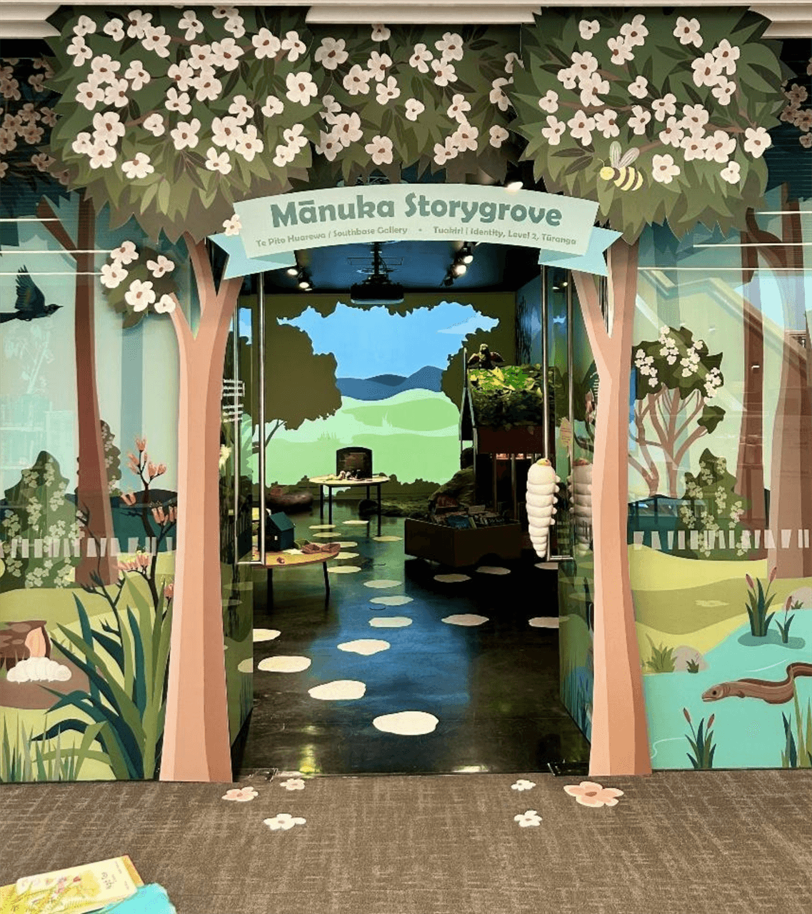 Christchurch City Libraries' incredible Mānuka Storygrove nook