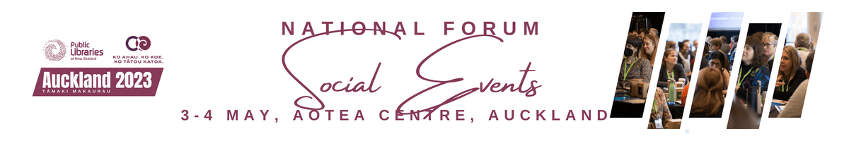 Social Events Banner - Auckland 2023