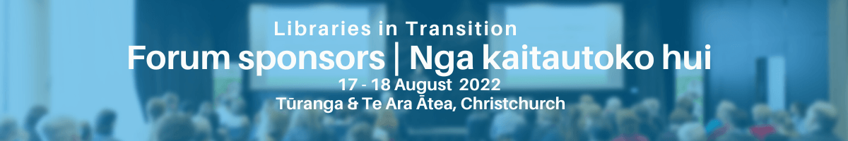 Forum sponsors | Nga kaitautoko hui