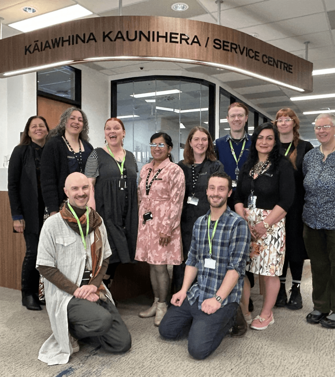 South Dunedin Library Staff