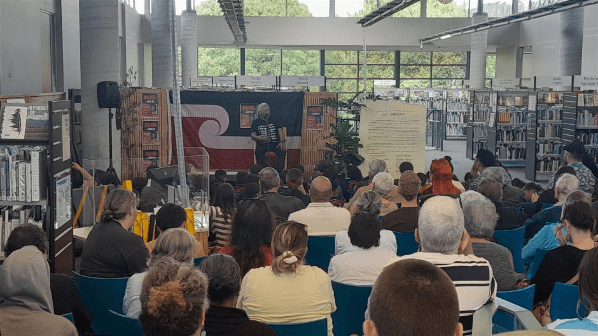 Tame Iti Book Launch and Author Talk