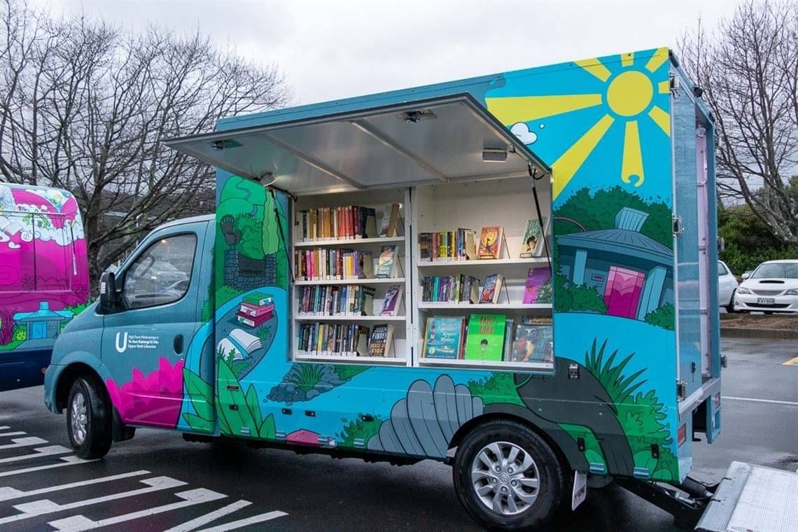 Mangaroa EV Mobile Library