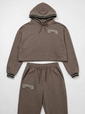 THE HERITAGE Tracksuit - Moss with the stripe