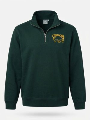 Classic Quarter Zip Pullover - Green