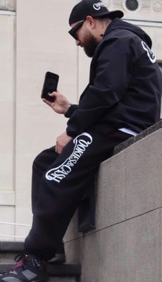 Hoody Tracksuit - Black