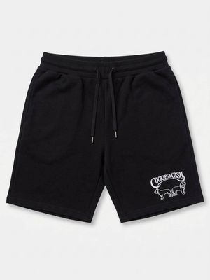 Embroided Shorts - Black