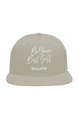Cap Beige with White Print