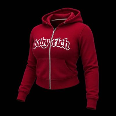 Women's Baby Rich Crop Hoodie