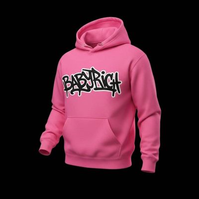 Baby Rich Full Pink Hoodie Unisex