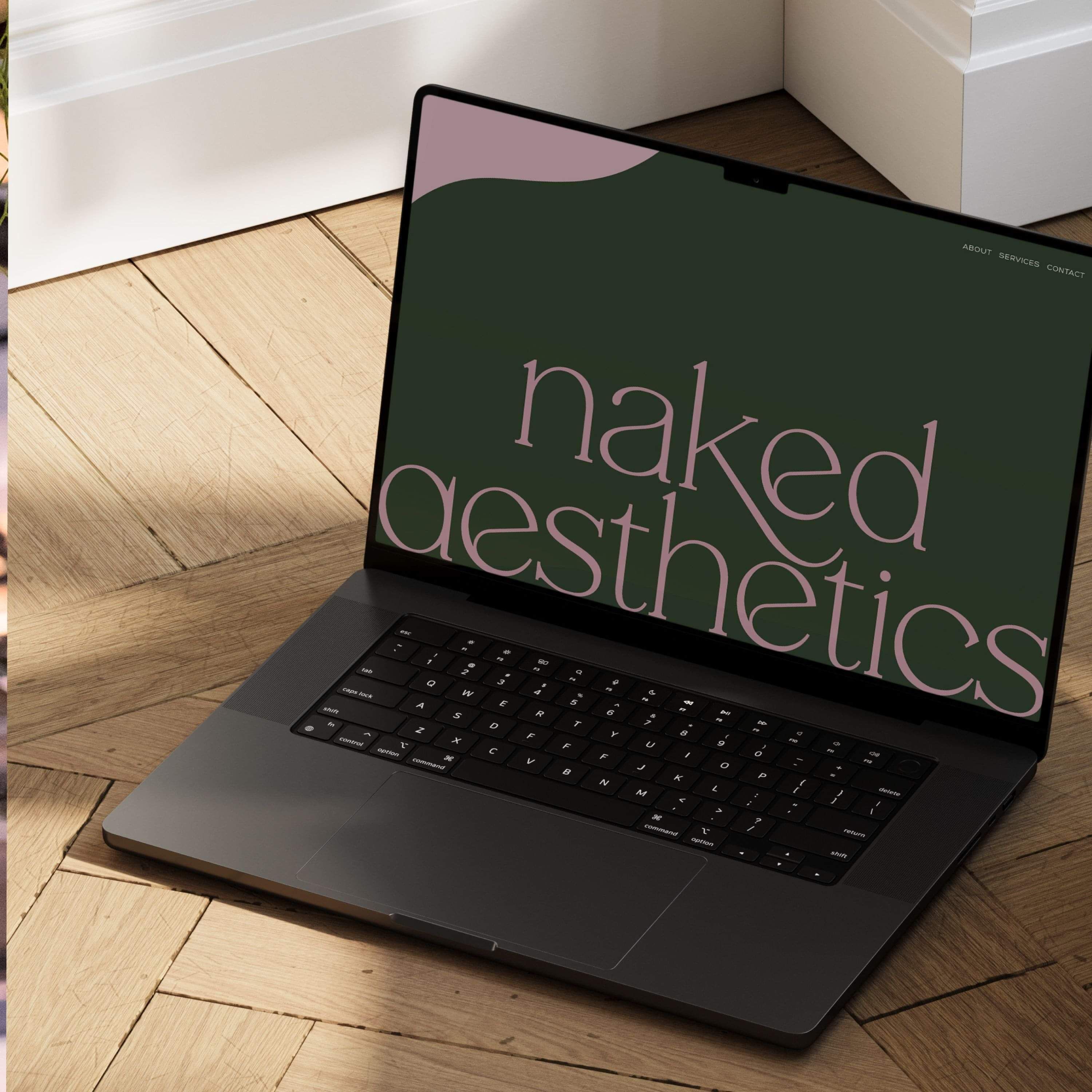  Logo design for Cosmetic Nurse, Naked Aesthetics. By Creative Box, Te Awamutu, New Zealand. 