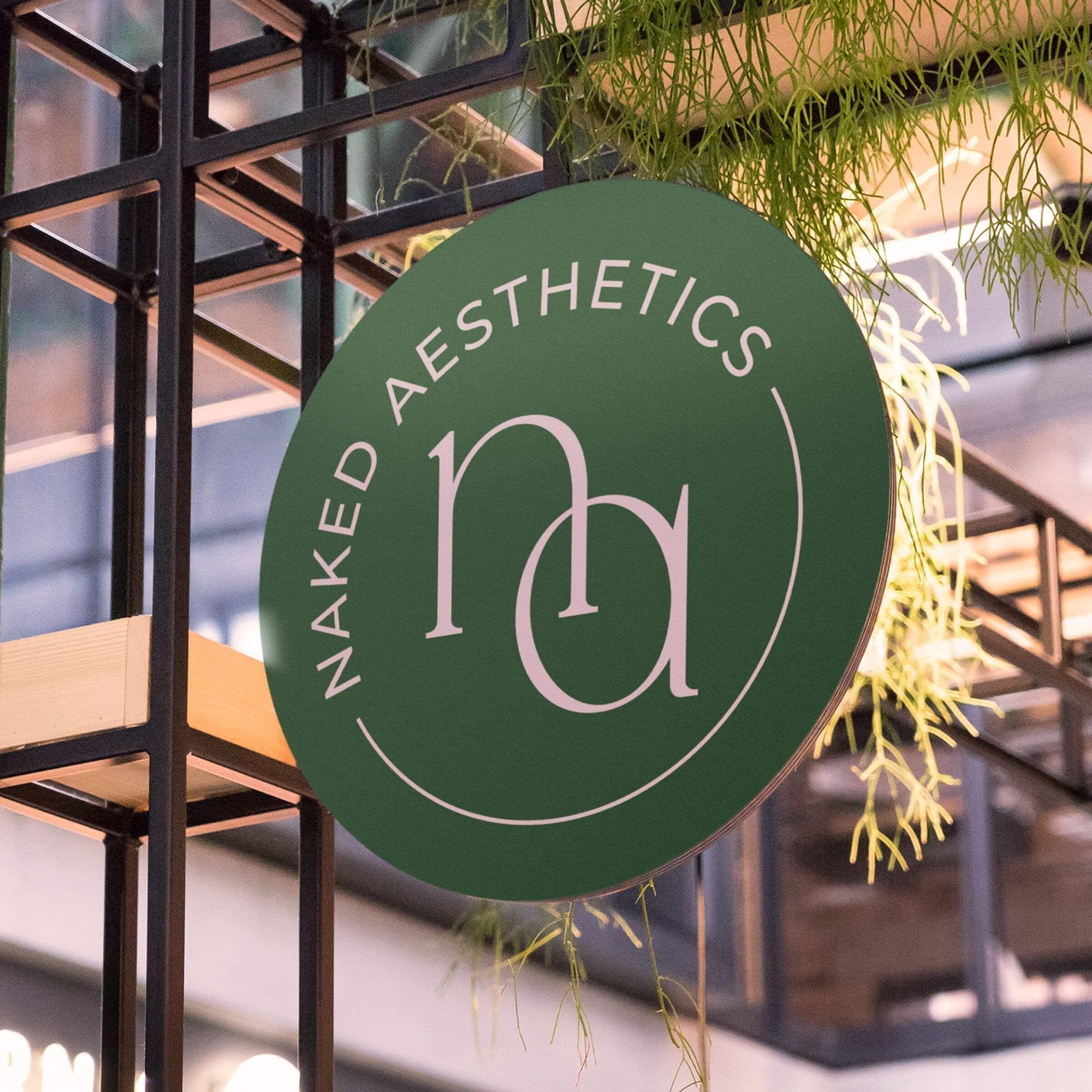  Signage mockup for Cosmetic Nurse, Naked Aesthetics. By Creative Box, Te Awamutu, New Zealand. 