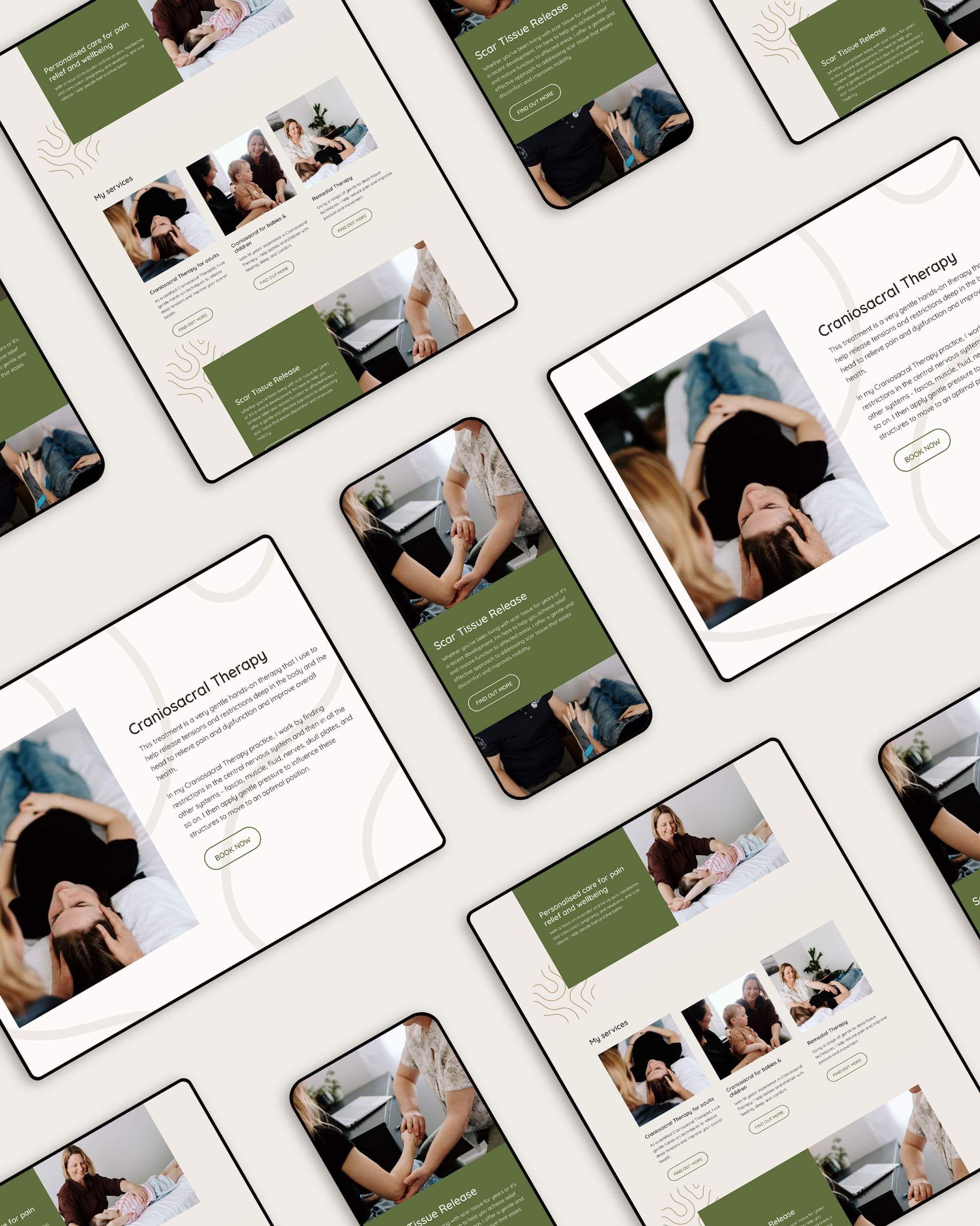 Vital Body Therapy website. Designed by Creative Box. Waikato, New Zealand.