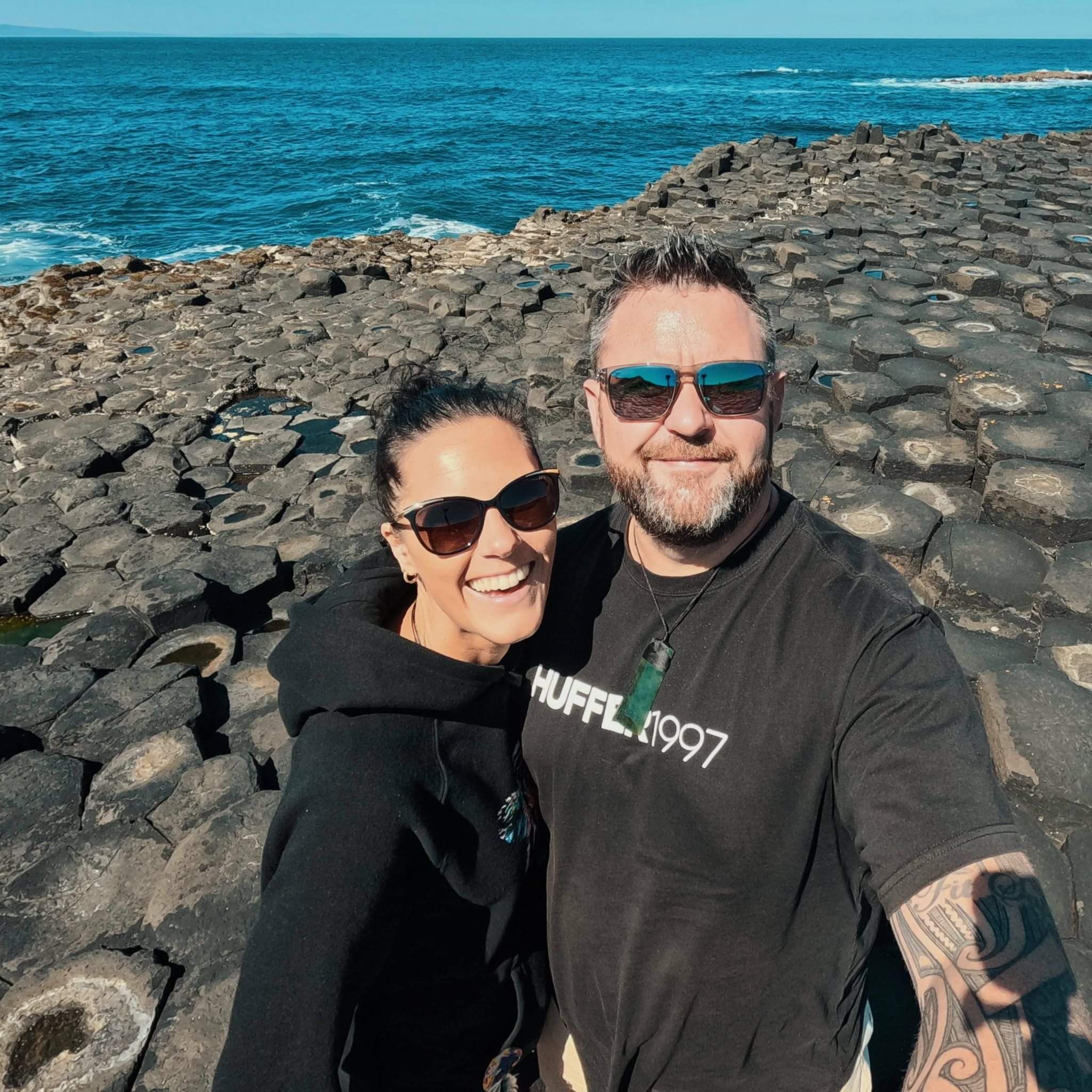 Owners of The Glass Guys, Jenn & Gary in Ireland
