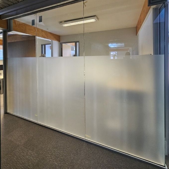 Frosted internal partition glass wall