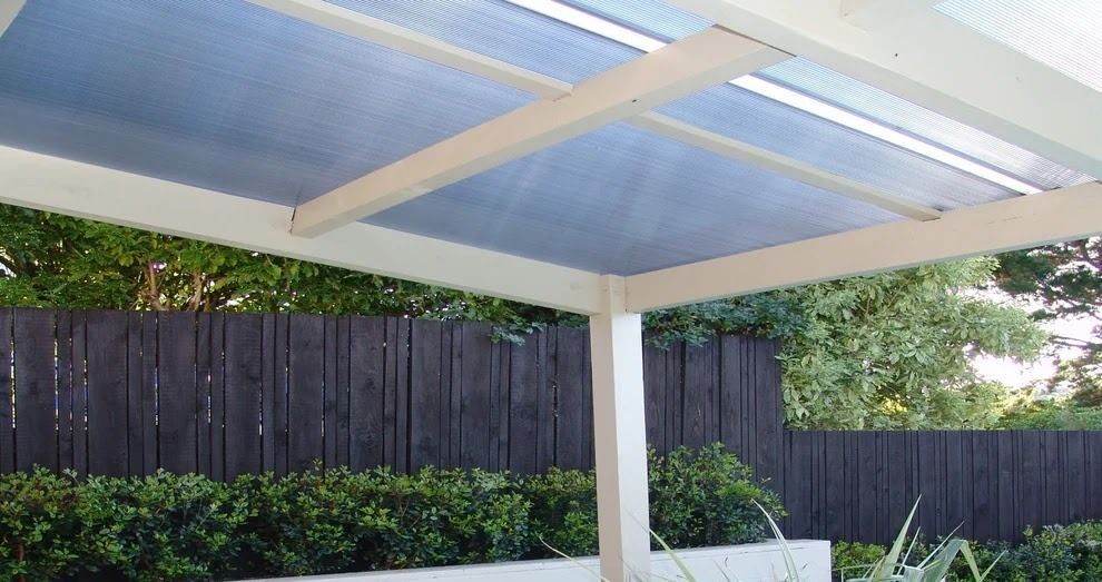 Twinwall awning