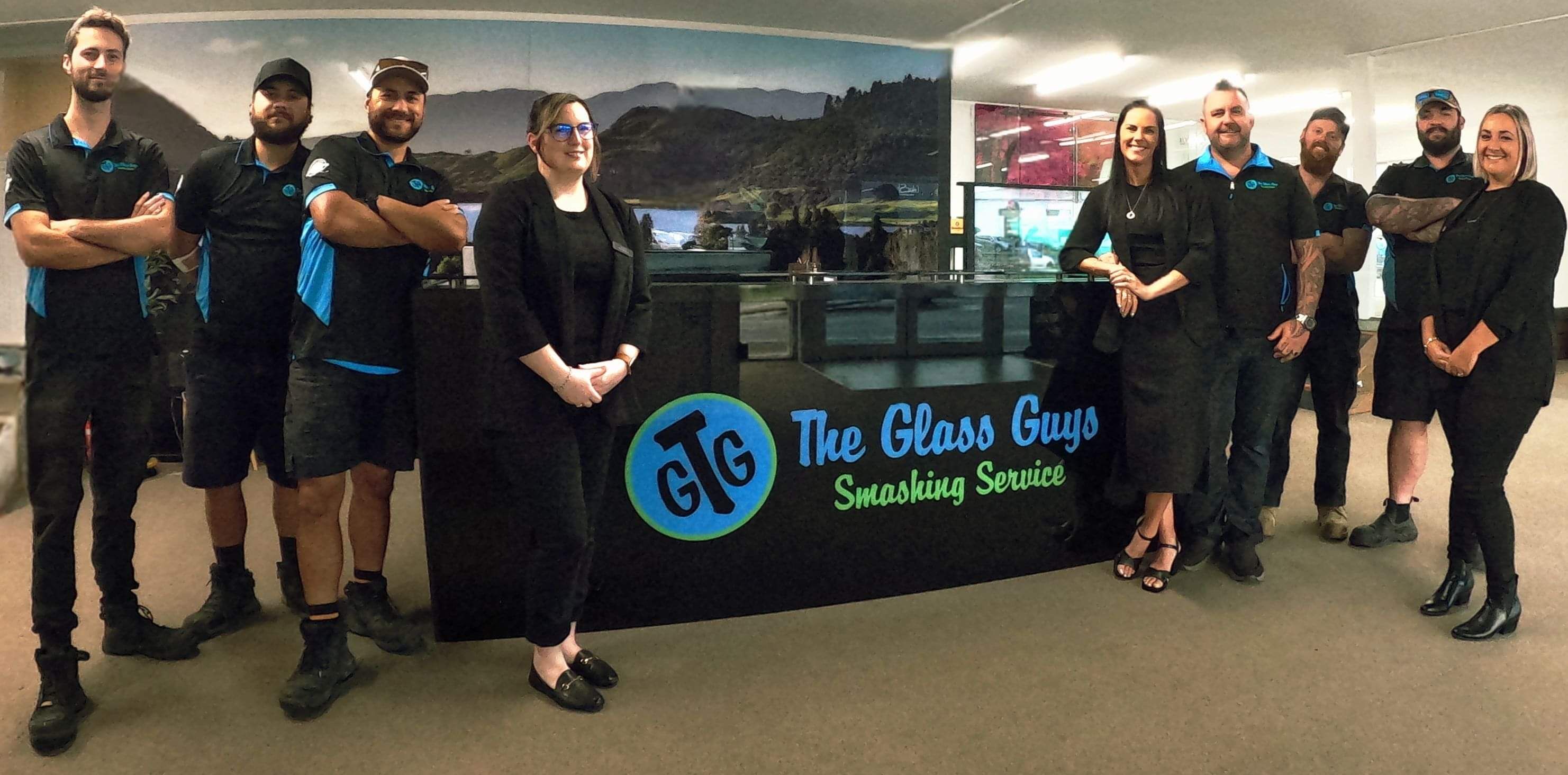 The team at The Glass Guys